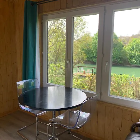 Escapade Romantique En Nature, Calme Et Douceur Au Bord De Marne Chalet Isles-lès-Villenoy